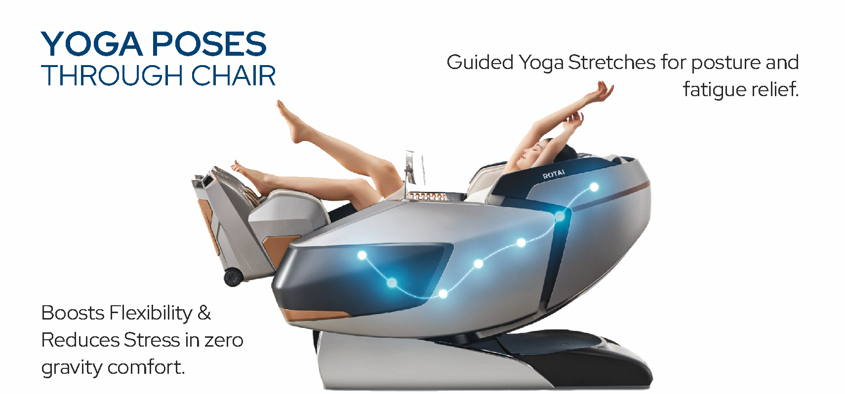 Yoga Poses Through Chair