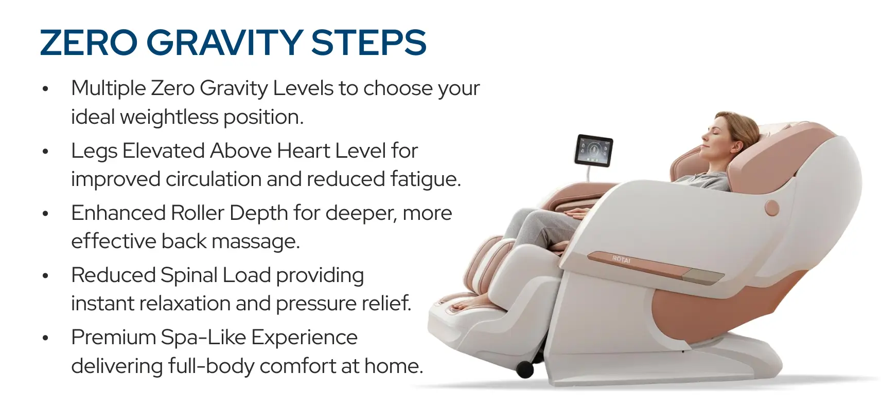 Zero Gravity Steps